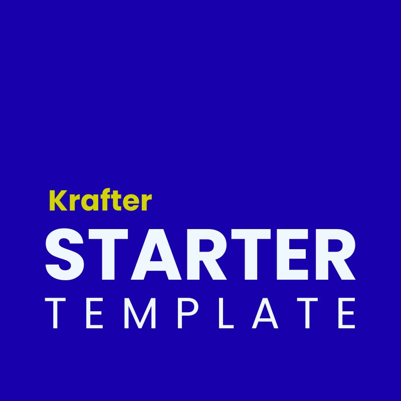 Krafter Starter Template
