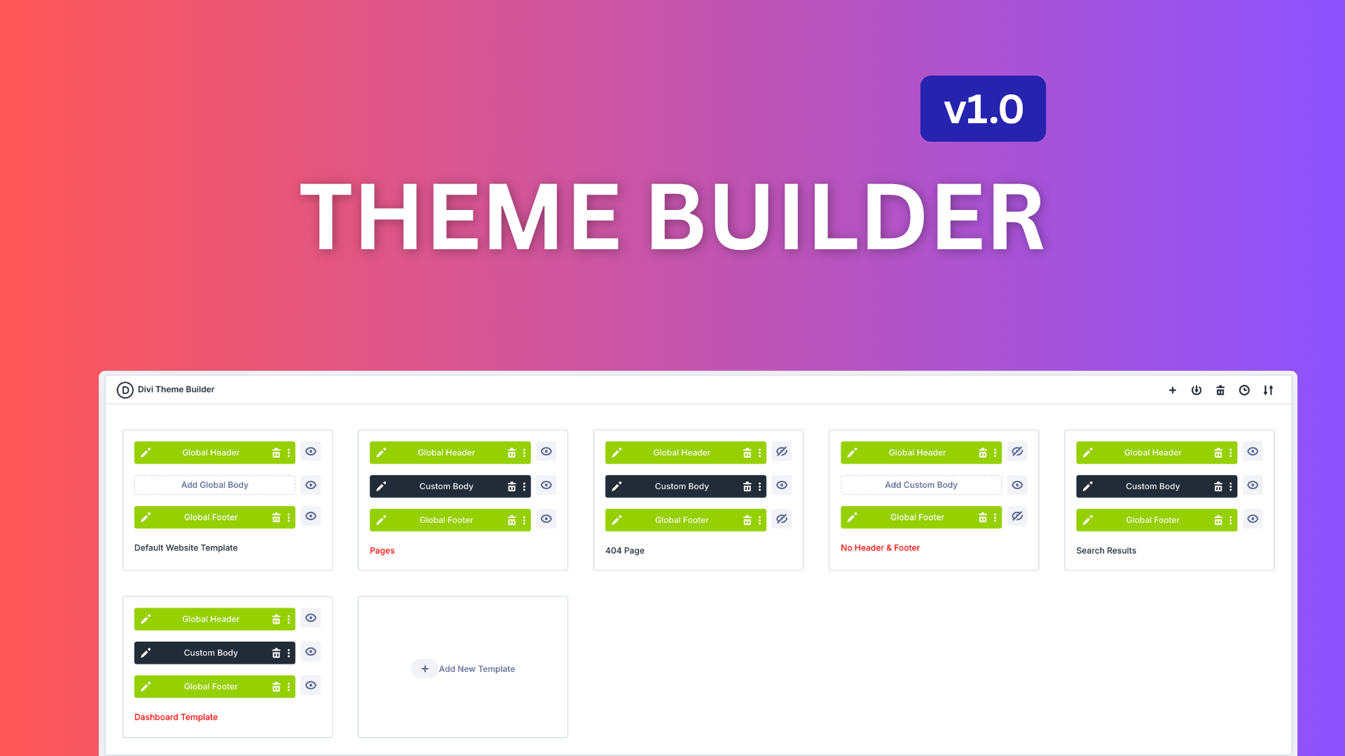 Divi Theme Builder