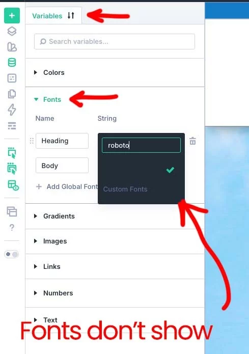 DIVI 5 Design System Font Problem