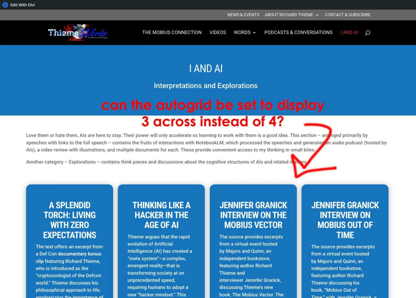 Adjusting Autogrid