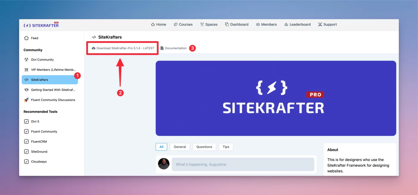 How Download SiteKrafter