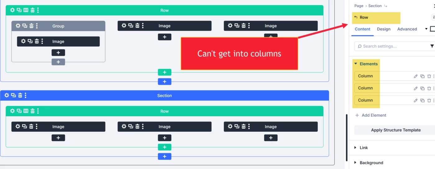 Can't Access Columns to Use Autogrid