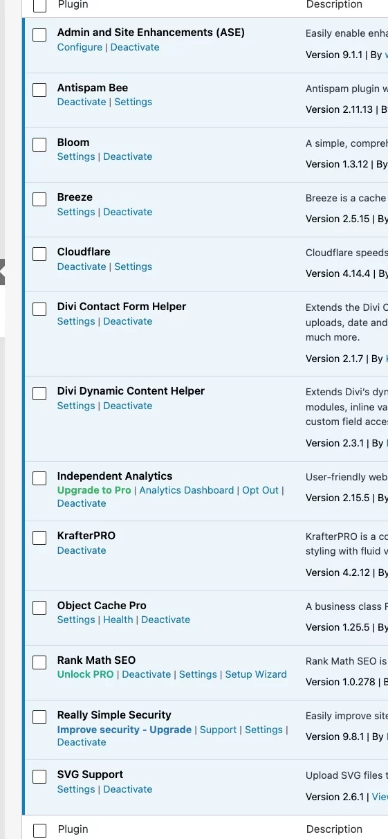 Differences between KrafterPro Display and Live Website Display