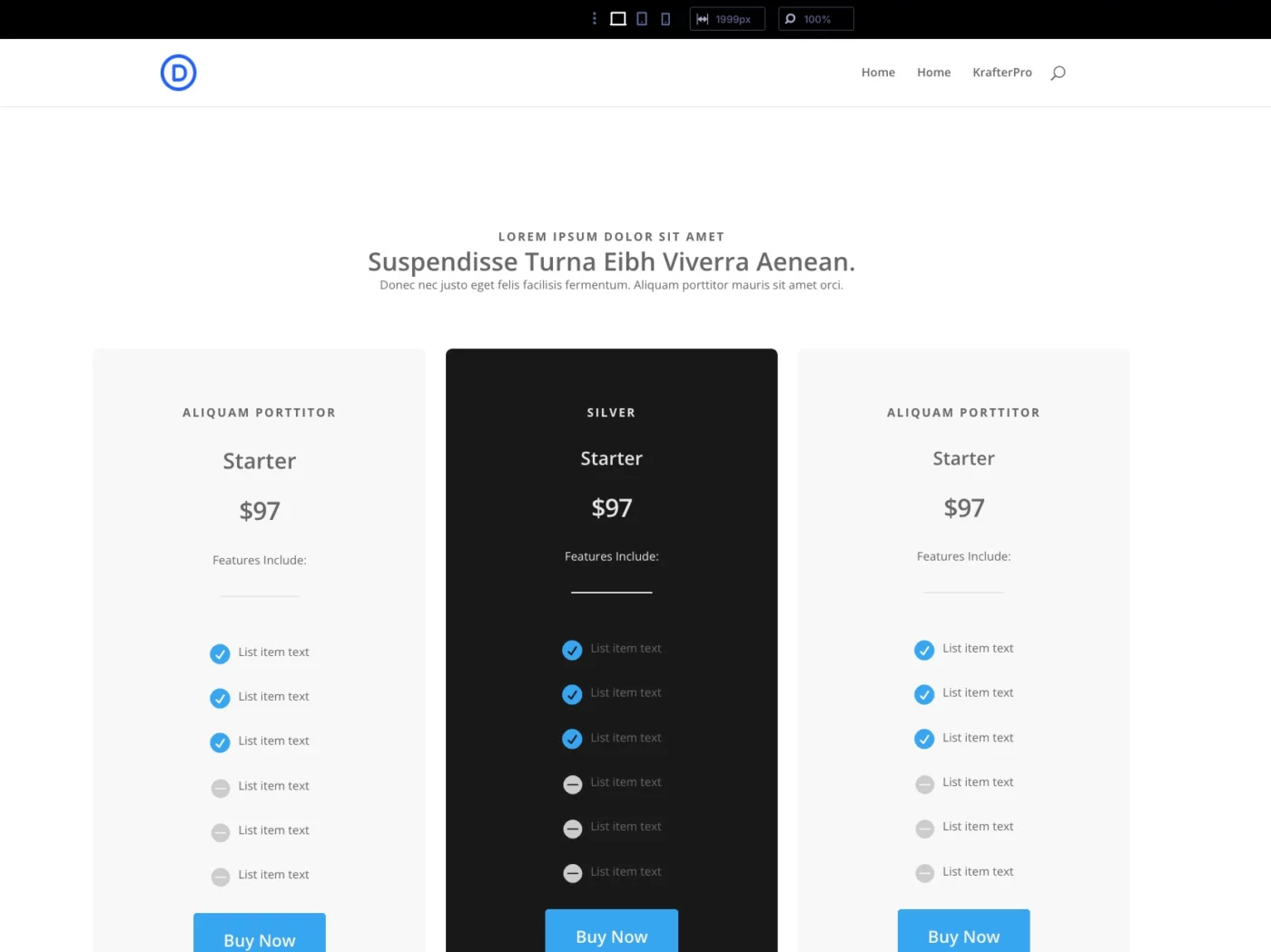 KrafterPro Not Displaying Properly in Beta.9