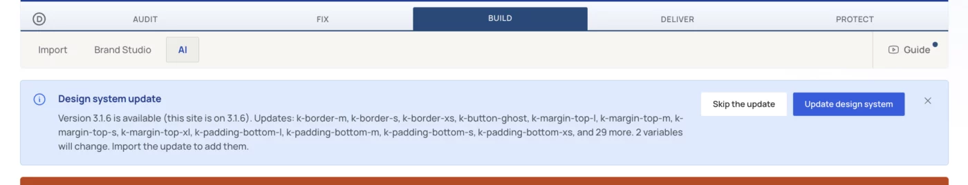 Removal of Unnecessary Notification