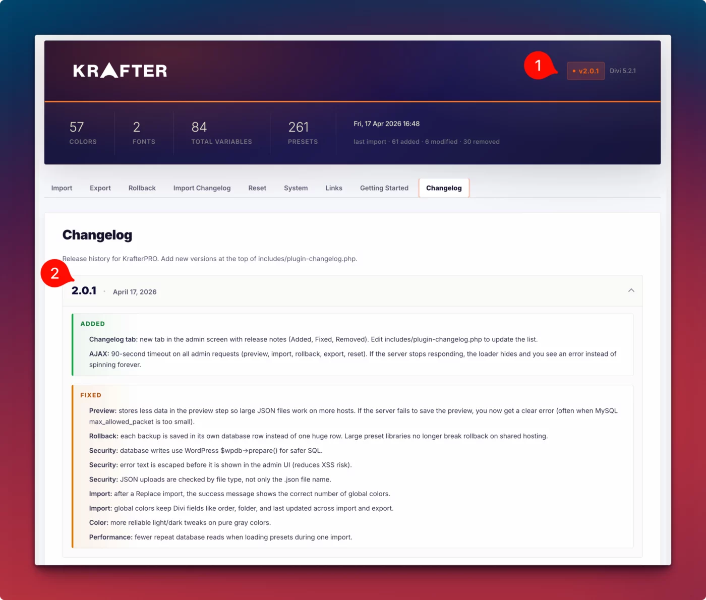 Krafter 2.0 issues have a fix 😅