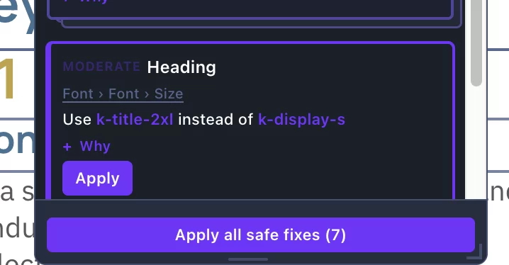 Design Assist Audit Questions