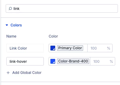 Link Color