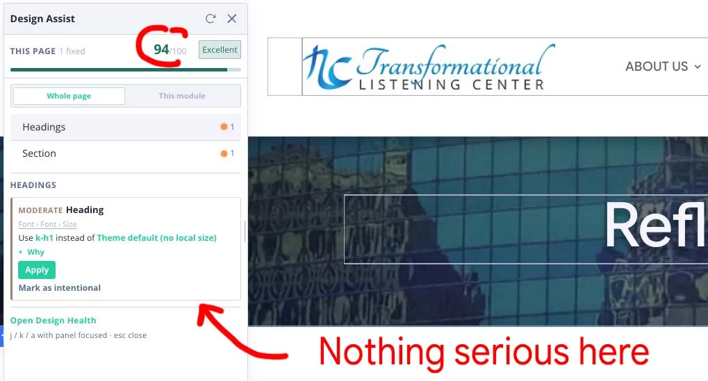 Differences between KrafterPro Display and Live Website Display