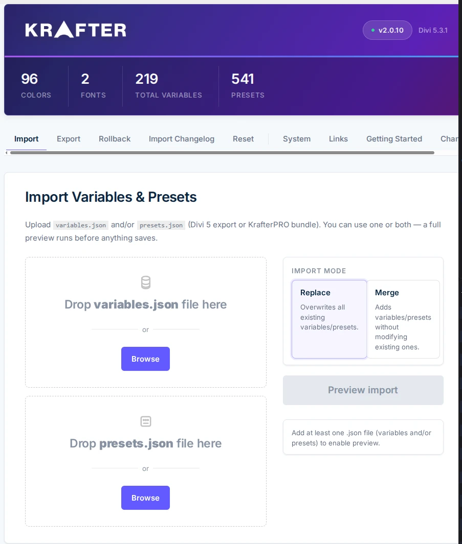 KrafterPRO-v2.0.11 is available